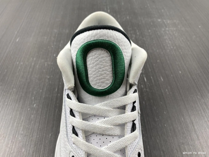 Rep Retro Oregon White 594282233 Jordan 3 Crew Ducks Pit 0812